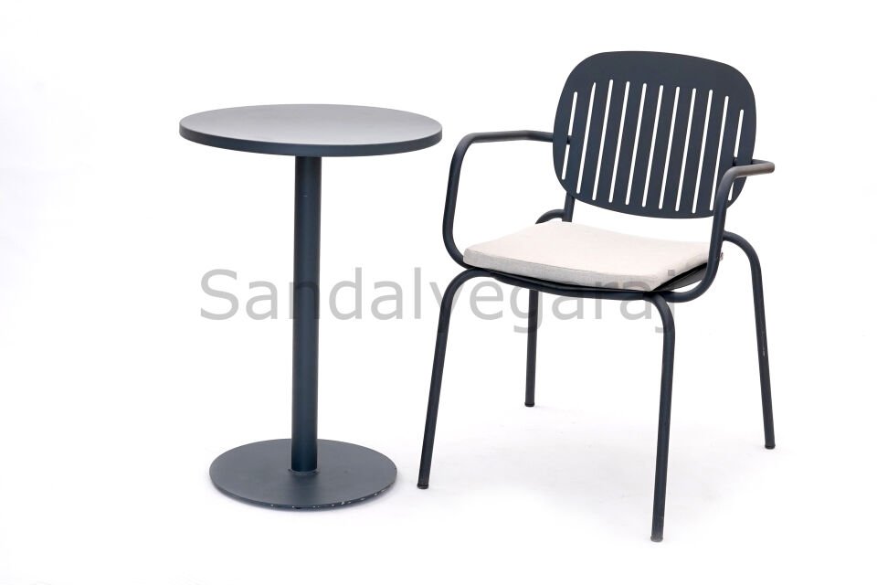 GrayCode Dış Mekan Metal Sandalye