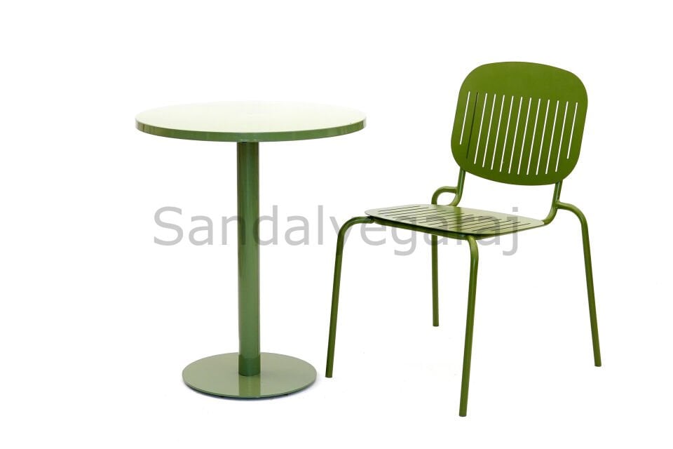 GreenCode Kolsuz Dış Mekan Metal Sandalye